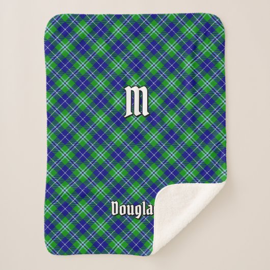 Clan Douglas Tartan Sherpa Deken (Voorkant)