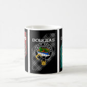 Clan Douglas Three Tartan Mug (Centre)