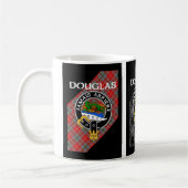 Clan Douglas Three Tartan Mug (Gauche)