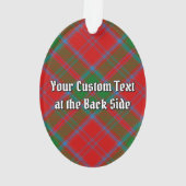 Clan Drummond Crest sur Tartan (dos)