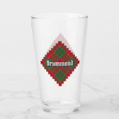 Clan Drummond Tartan Glas (Achterkant)