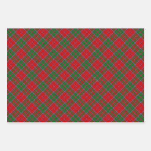 Clan Drummond Tartan Inpakpapier Vel (Voorkant 2)