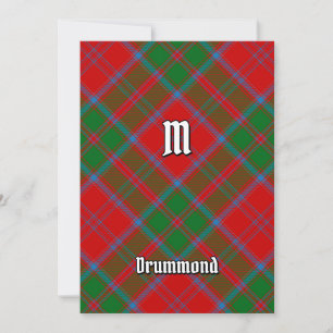 Clan Drummond Tartan Kaart