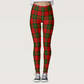 Clan Dunbar Tartan Leggings (Voorkant)