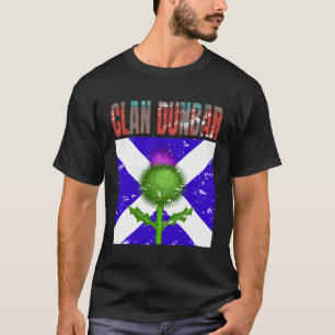 Clan Dunbar Tartan Schotse familienaam Scotland P T-shirt