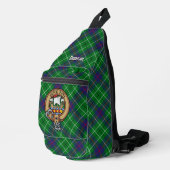 Clan Duncan Crest over Tartan Sling Bag (Rechterhoek)