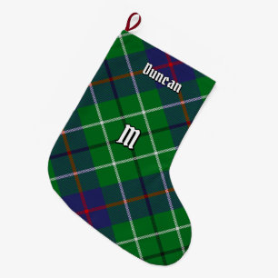 Clan Duncan Tartan Grote Kerstsok