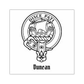 Clan Duncan Wapen Rubberstempel (Afrduk)