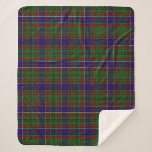 Clan écossais Adams Tartan Plaid (Devant)