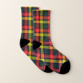 Clan écossais Buchanan moderne Tartan Plaid (Paire)