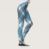 Clan écossais Clark Tartan Plaid Leggings (Droite)