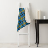 Clan écossais Laing Tartan Plaid (En situation)