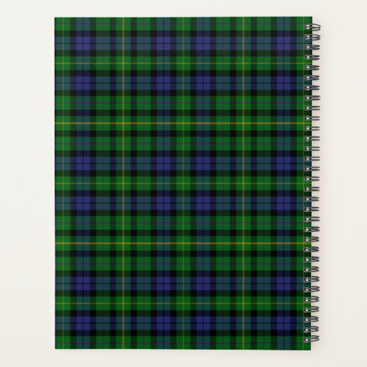 Clan écossais MacBride Tartan Plaid (Dos)