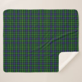 Clan écossais MacBride Tartan Plaid (Devant (Horizontal))