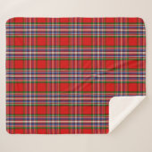 Clan écossais MacFarlane Red Tartan Plaid (Devant (Horizontal))