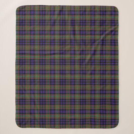 Clan écossais MacLellan Tartan Plaid (Devant)
