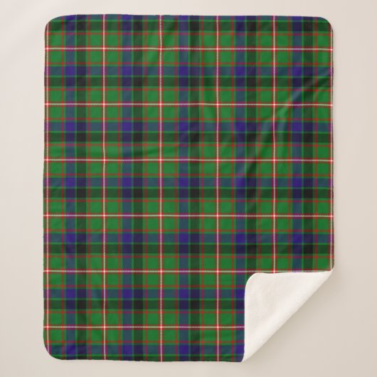Clan écossais Reid Tartan Plaid (Devant)