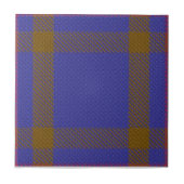 Clan Eliott Tartan Tegeltje (Voorkant)