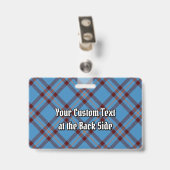 Clan Elliot Ancien Badge Tartan (Back with Clip)