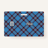 Clan Elliot Ancien Badge Tartan (Devant)