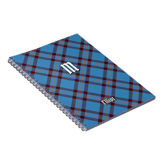 Clan Elliot Ancien Carnet Tartan (Côté Droit)
