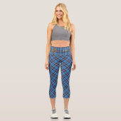 Clan Elliot Ancien Tartan Capri Leggings (Recto)