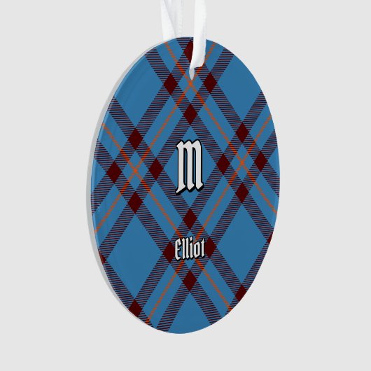 Clan Elliot Ancien Tartan Orament (devant)