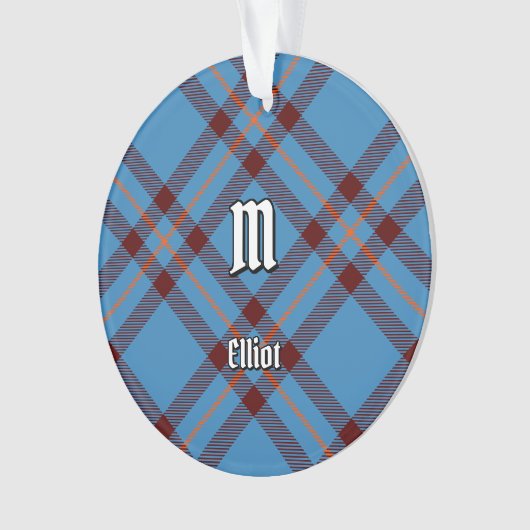 Clan Elliot Ancien Tartan Orament (devant)