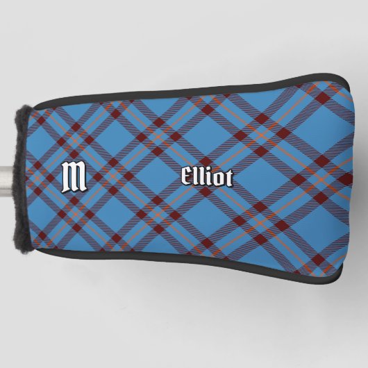 Clan Elliot Ancient Tartan Golf Head Hoesje Golfheadcover (Voorkant)