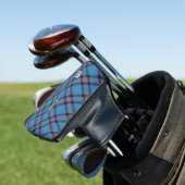 Clan Elliot Ancient Tartan Golf Head Hoesje Golfheadcover (Insitu)