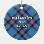 Clan Elliot Ancient Tartan Keramisch Ornament (Achterkant)