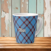 Clan Elliot Ancient Tartan Latte Mok