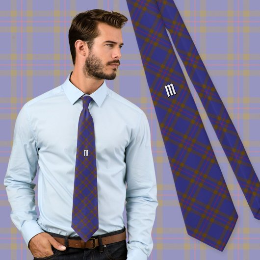 Clan Elliot Cravate Tartan moderne