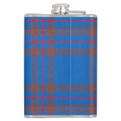 Clan Elliot Crest Badge & Tartan Heupfles (Achterkant)
