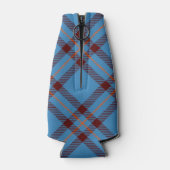 Clan Elliot Crest over het oude Tartan Flesjeskoeler (Achterkant)