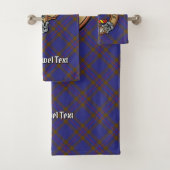 Clan Elliot Crest sur Tartan moderne (En situation)