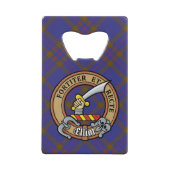 Clan Elliot Crest sur Tartan moderne (Devant)