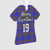 Clan Elliot Elliott Tartan Christmas Jersey (devant)