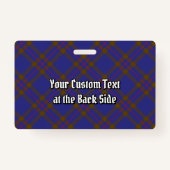 Clan Elliot Modern Tartan Badge (Achterkant)