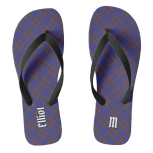 Clan Elliot Modern Tartan Teenslippers