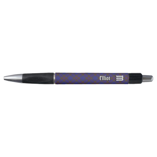 Clan Elliot moderne Tartan Pen (Voorkant)