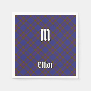 Clan Elliot Moderne Tartan servetten