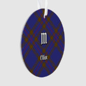 Clan Elliot Ornement Tartan Moderne (devant)