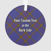 Clan Elliot Ornement Tartan Moderne (dos)