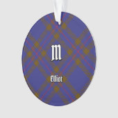 Clan Elliot Ornement Tartan Moderne (devant)