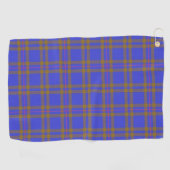Clan Elliot Scottish Tartan Golfhanddoek (Horizontaal)