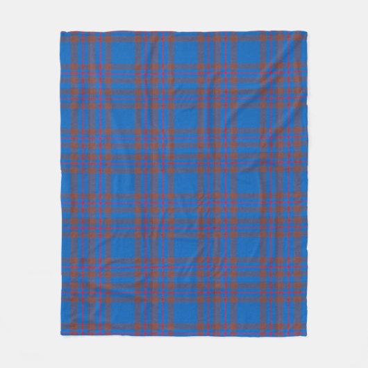 Clan Elliot Tartan Fleece Deken (Voorkant)