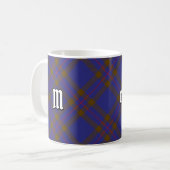Clan Elliot Tartan Moderne Mug Café (Devant gauche)