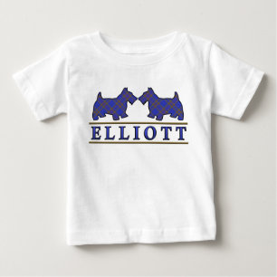 Clan Elliott Scottie Dogs Schotse Clan Tartan
