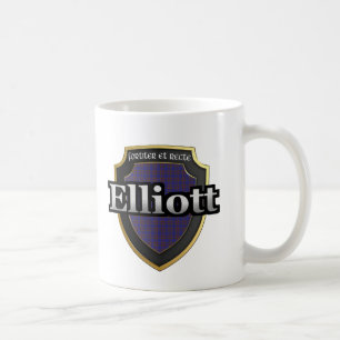 Clan Elliott Scottish Dynasty Tartan Mokken Cups